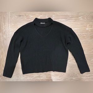 Pacsun La Hearts Black Choker Sweater